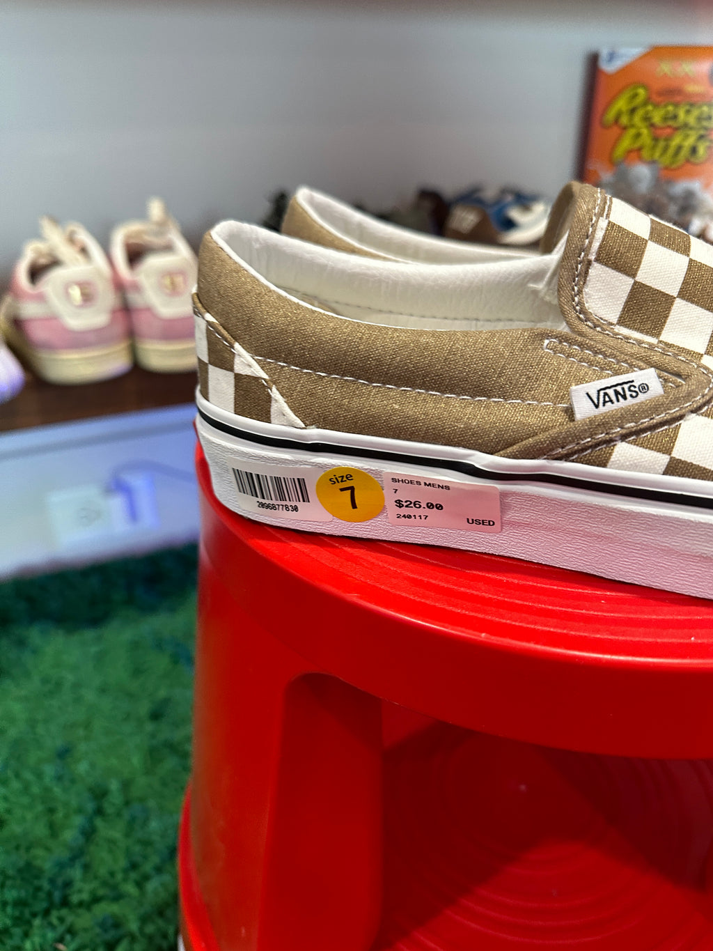 vans Slip On Sz 7M W8.5