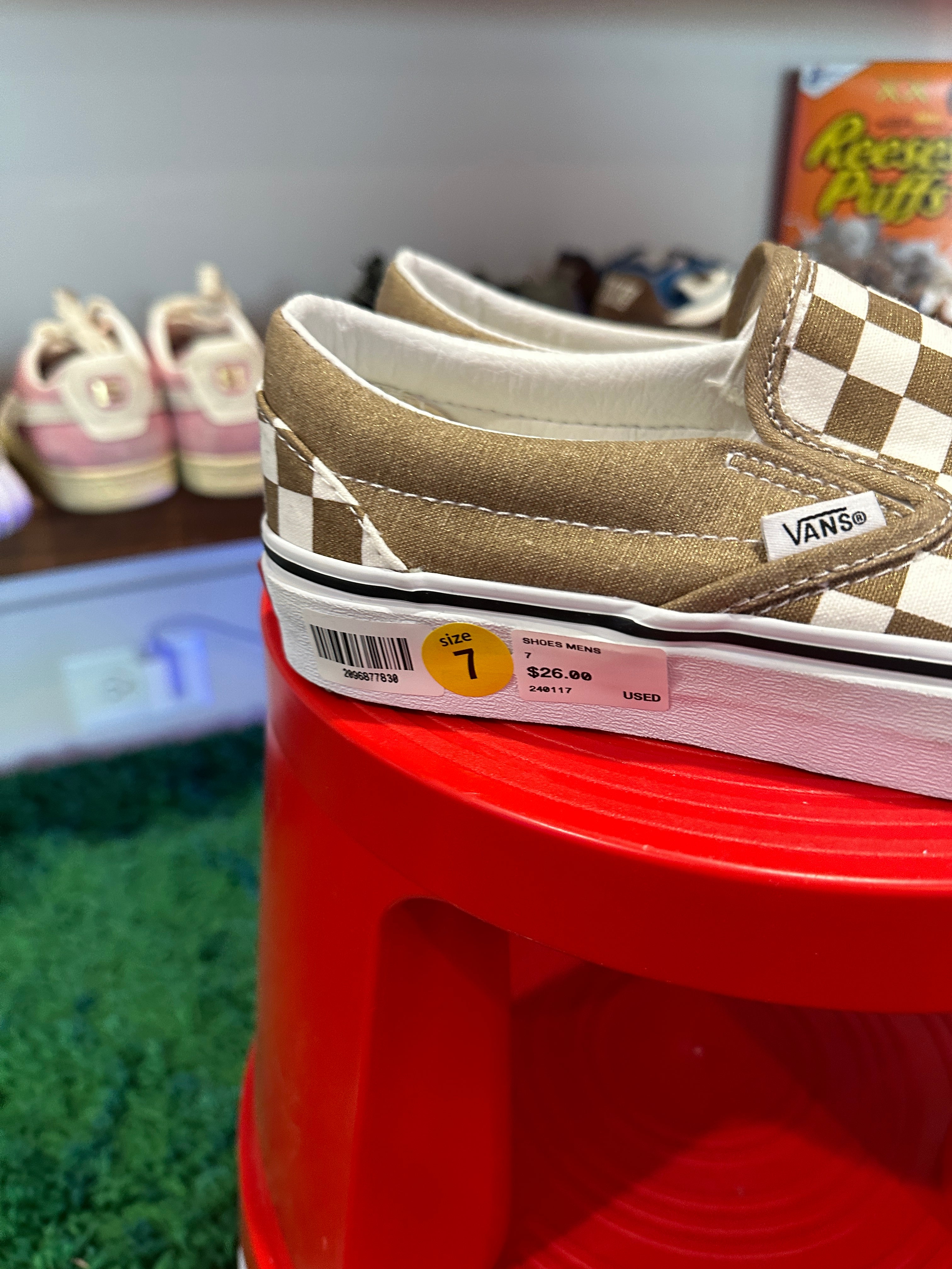 vans Slip On Sz 7M W8.5