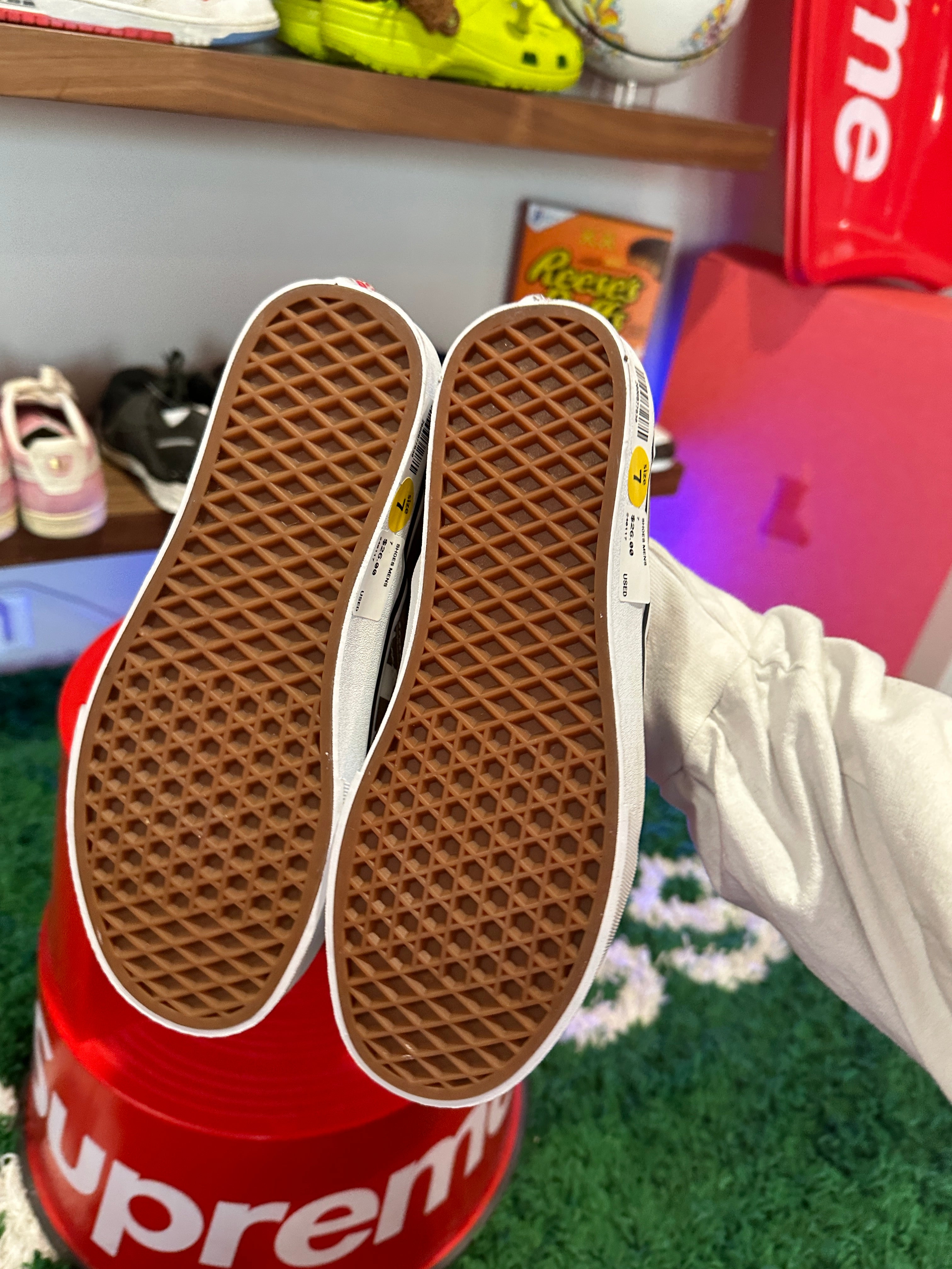 vans Slip On Sz 7M W8.5