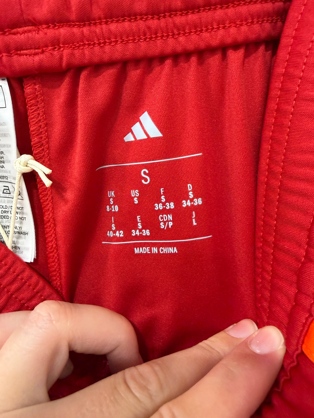 Adidas 2025 Custom Womens Short Sample Size Small