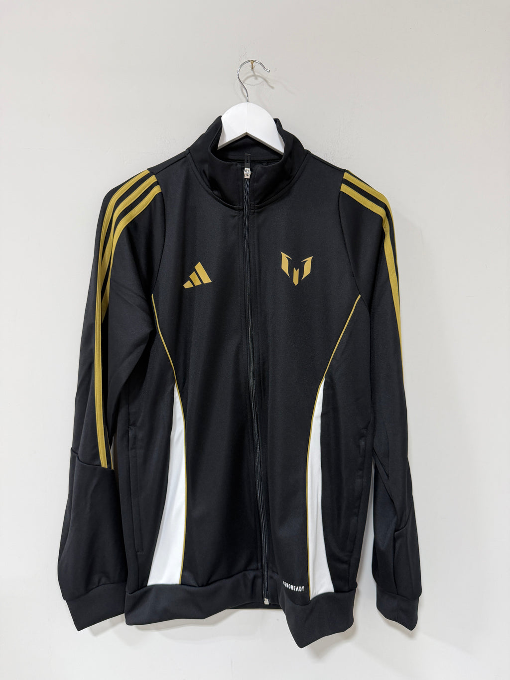 Adidas Messi Suit Jacket Mens – Black