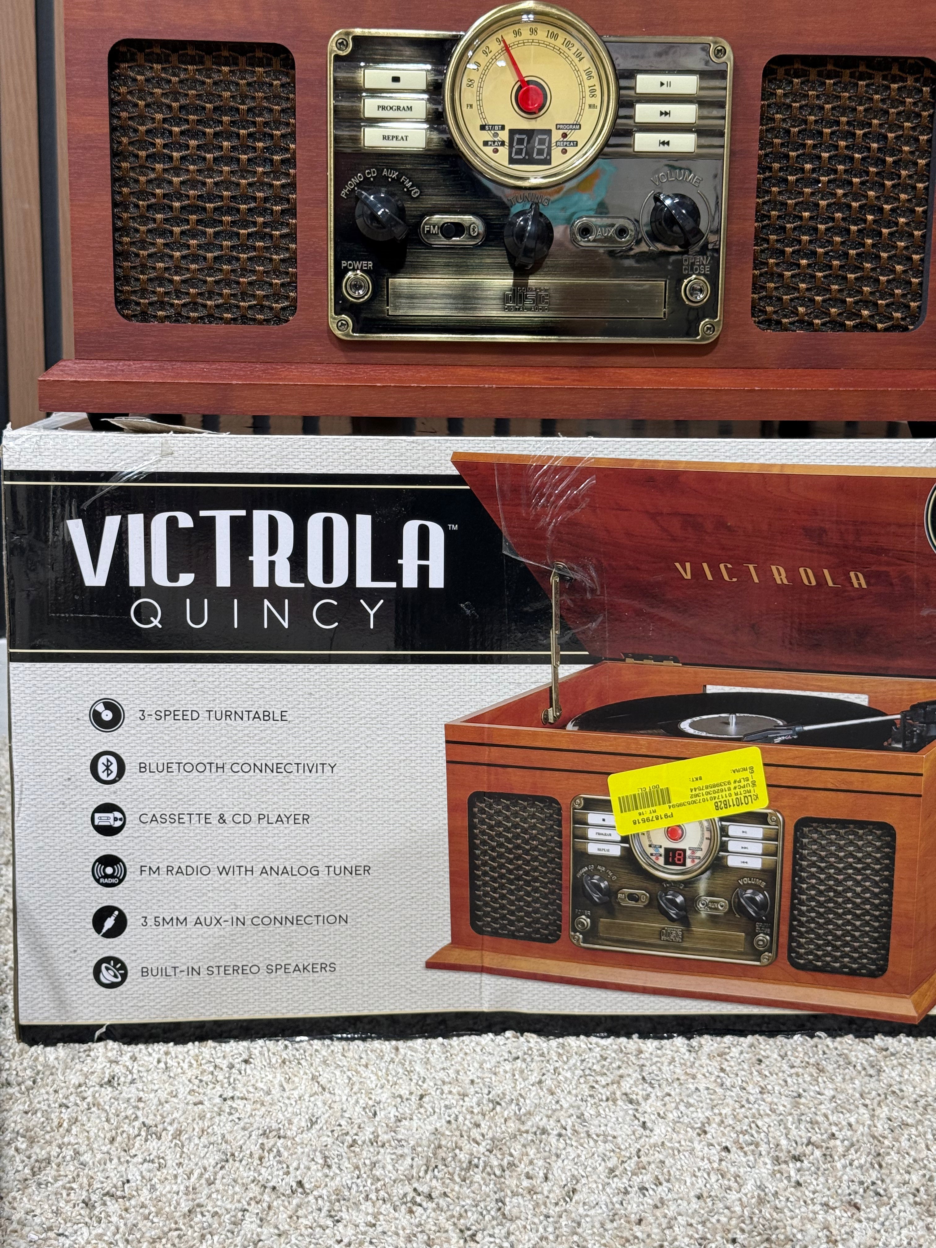 Victrola Quincey Record Player