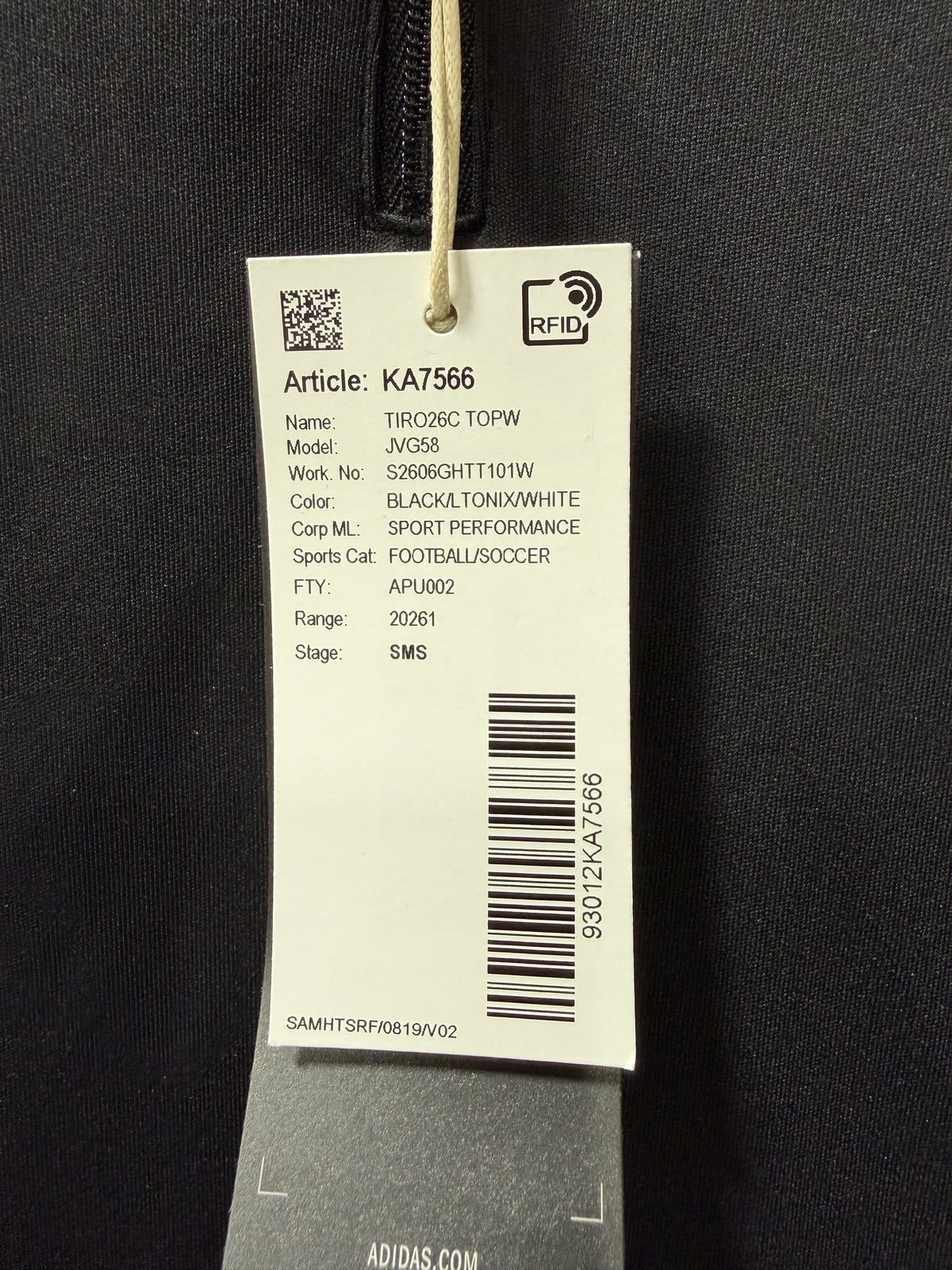 Adidas Tiro 26 Competition Training Top women's sz S
