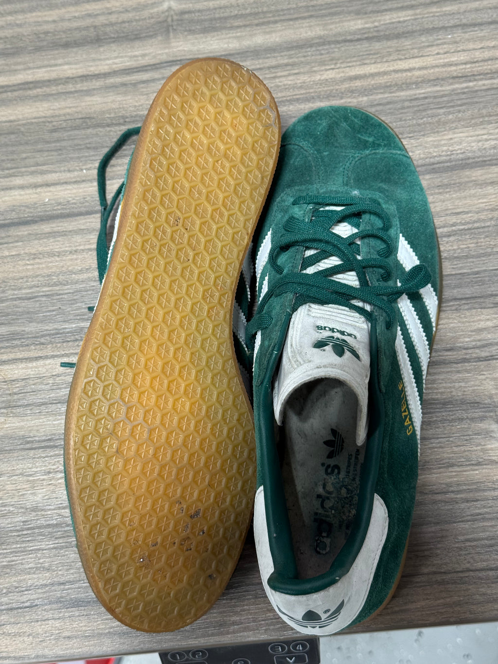 Puma Gazelle Green Sz 10 No Box