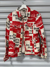 Load image into Gallery viewer, Coca Cola Denim Jacket Sz S

