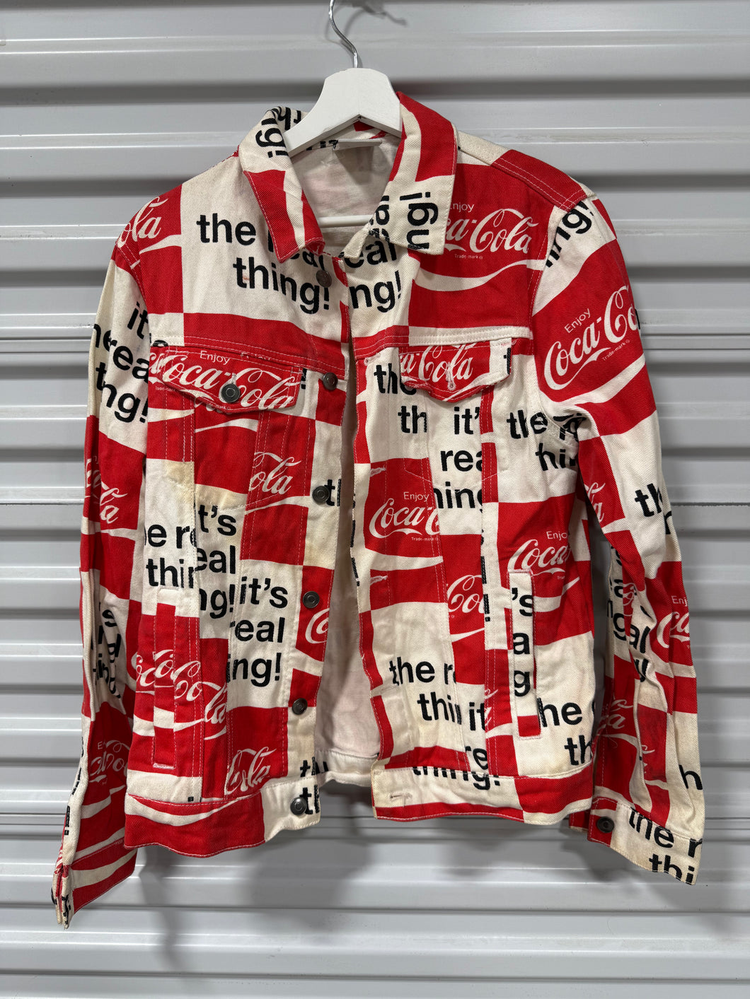 Coca Cola Denim Jacket Sz S
