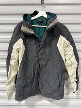Load image into Gallery viewer, The North Face Wind Breaker Grey/Green Sz M
