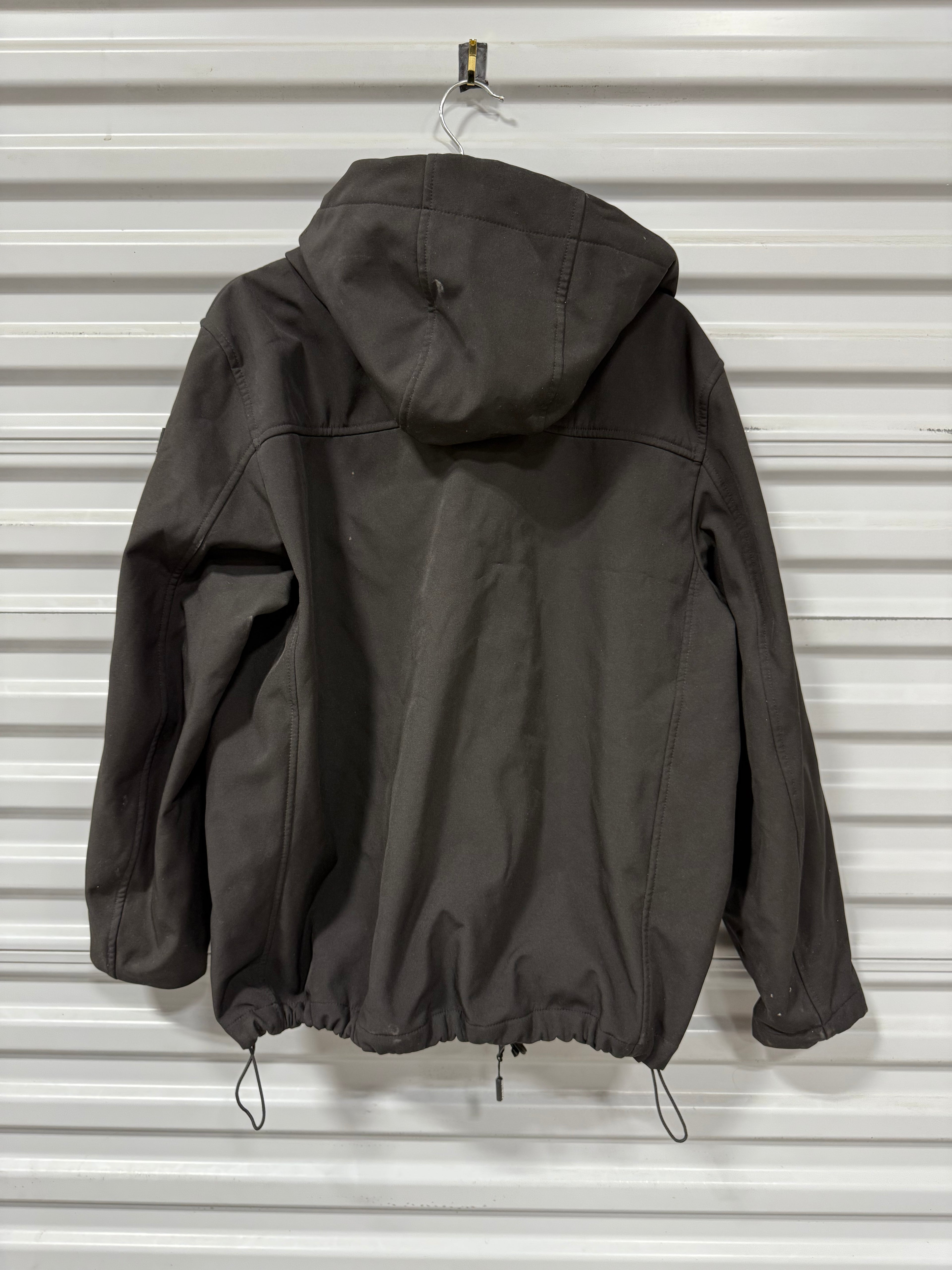 Calvin Klein Zip Up Hoodie Black Sz L