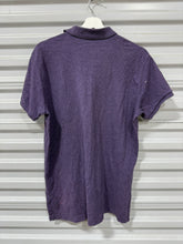 Load image into Gallery viewer, Polo Collard Shirt Purple Sz M
