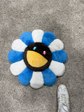 Takashi Murakami Blue Brown Flower Cushion Pillow plush 1M (3 Feet)