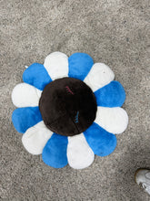 Load image into Gallery viewer, Takashi Murakami Blue Brown Flower Cushion Pillow plush 1M (3 Feet)
