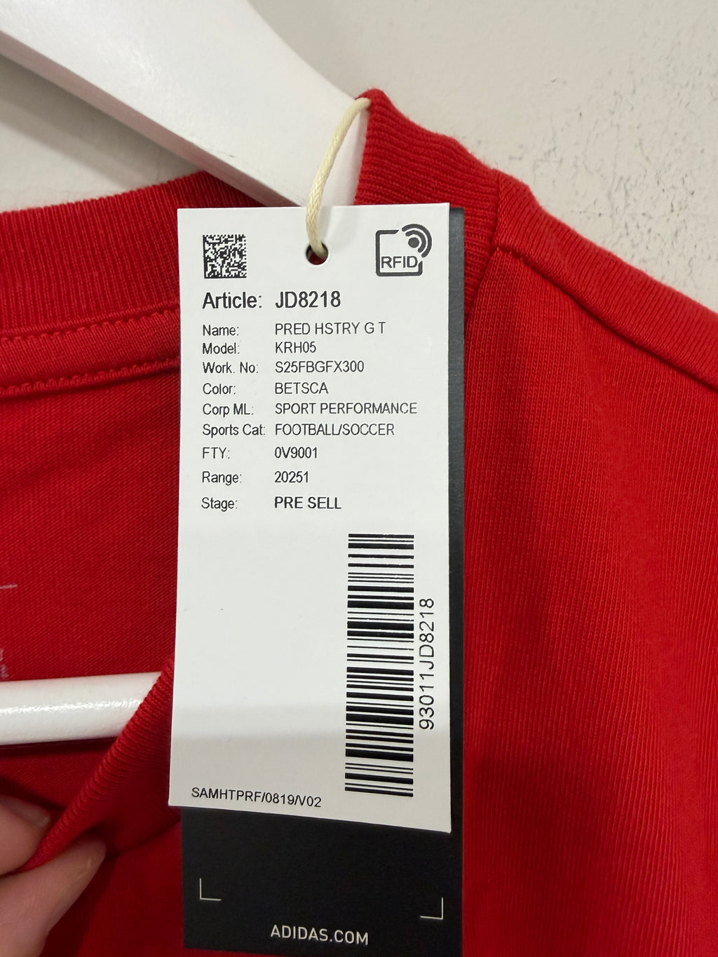 Adidas Predator History Graphic T-Shirt