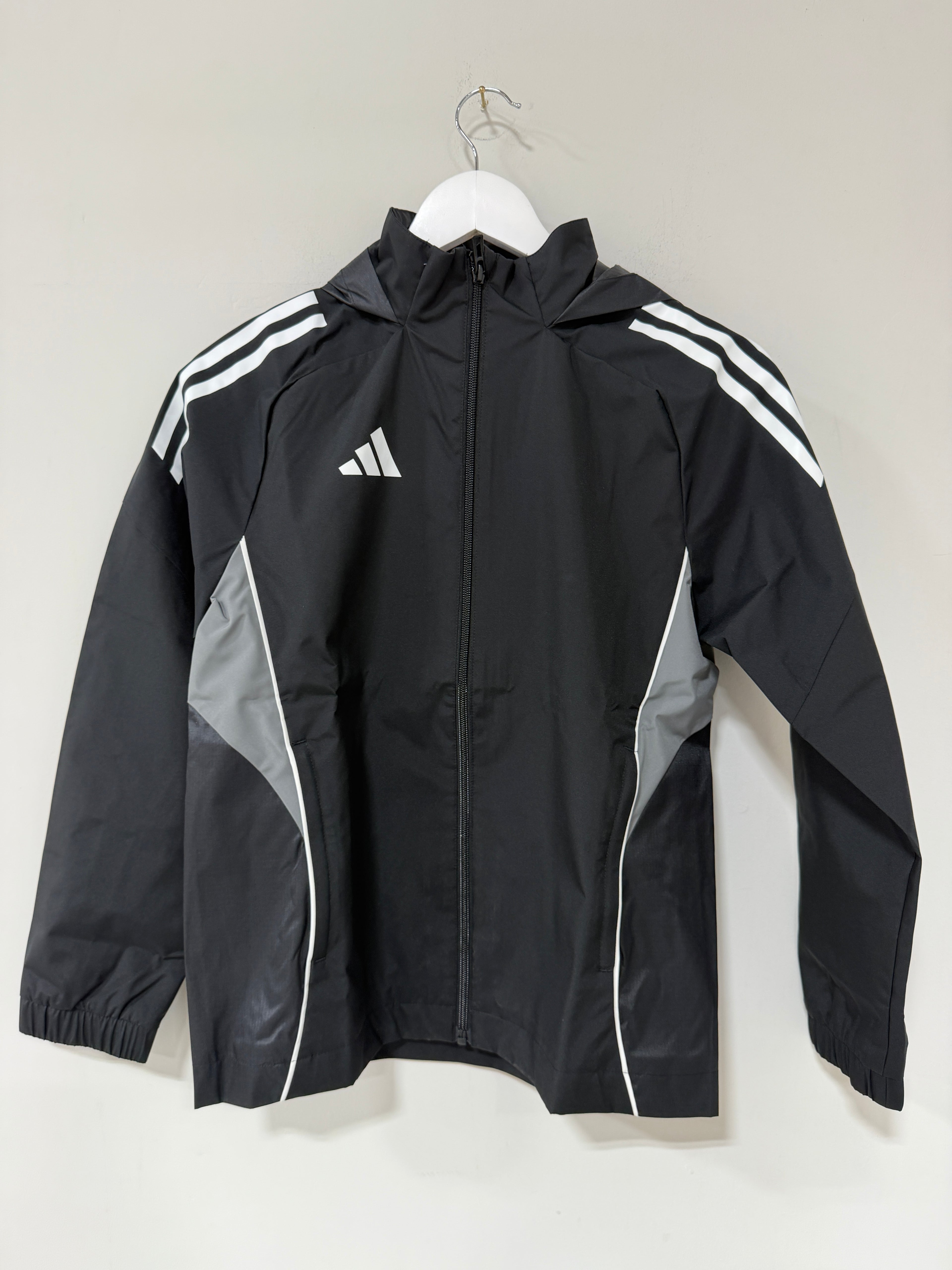 Adidas Tiro 25 Club All-Weather Jacket Youth – Black