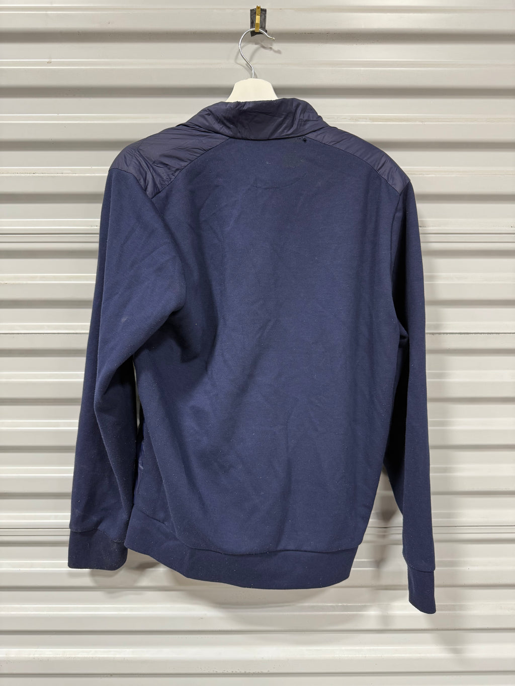 Polo Puffer Style Long Sleeve Navy Sz M