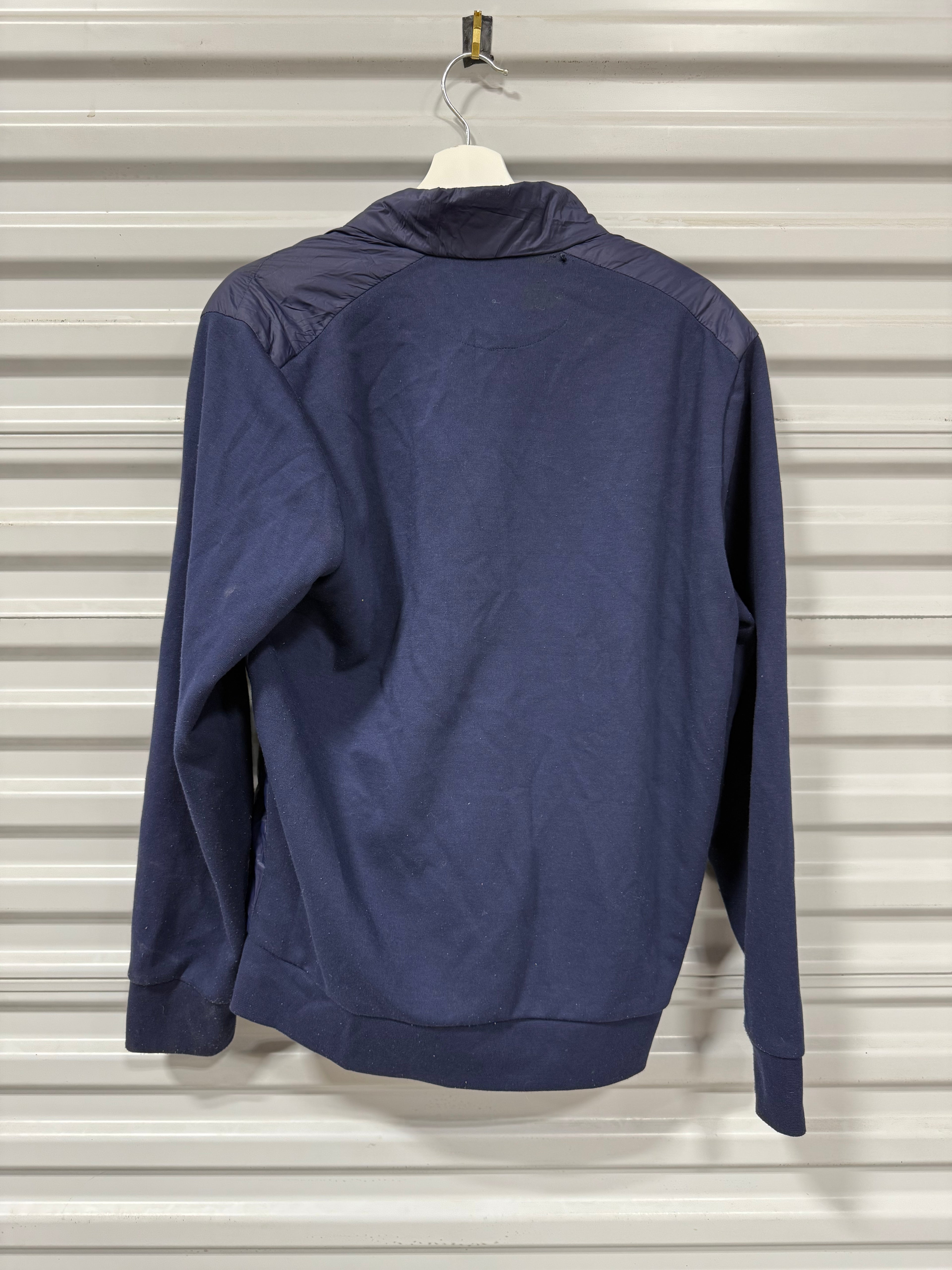 Polo Puffer Style Long Sleeve Navy Sz M