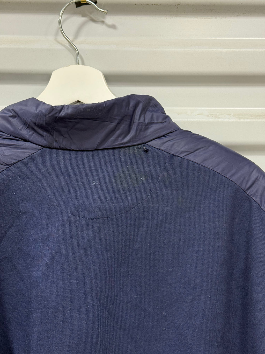 Polo Puffer Style Long Sleeve Navy Sz M