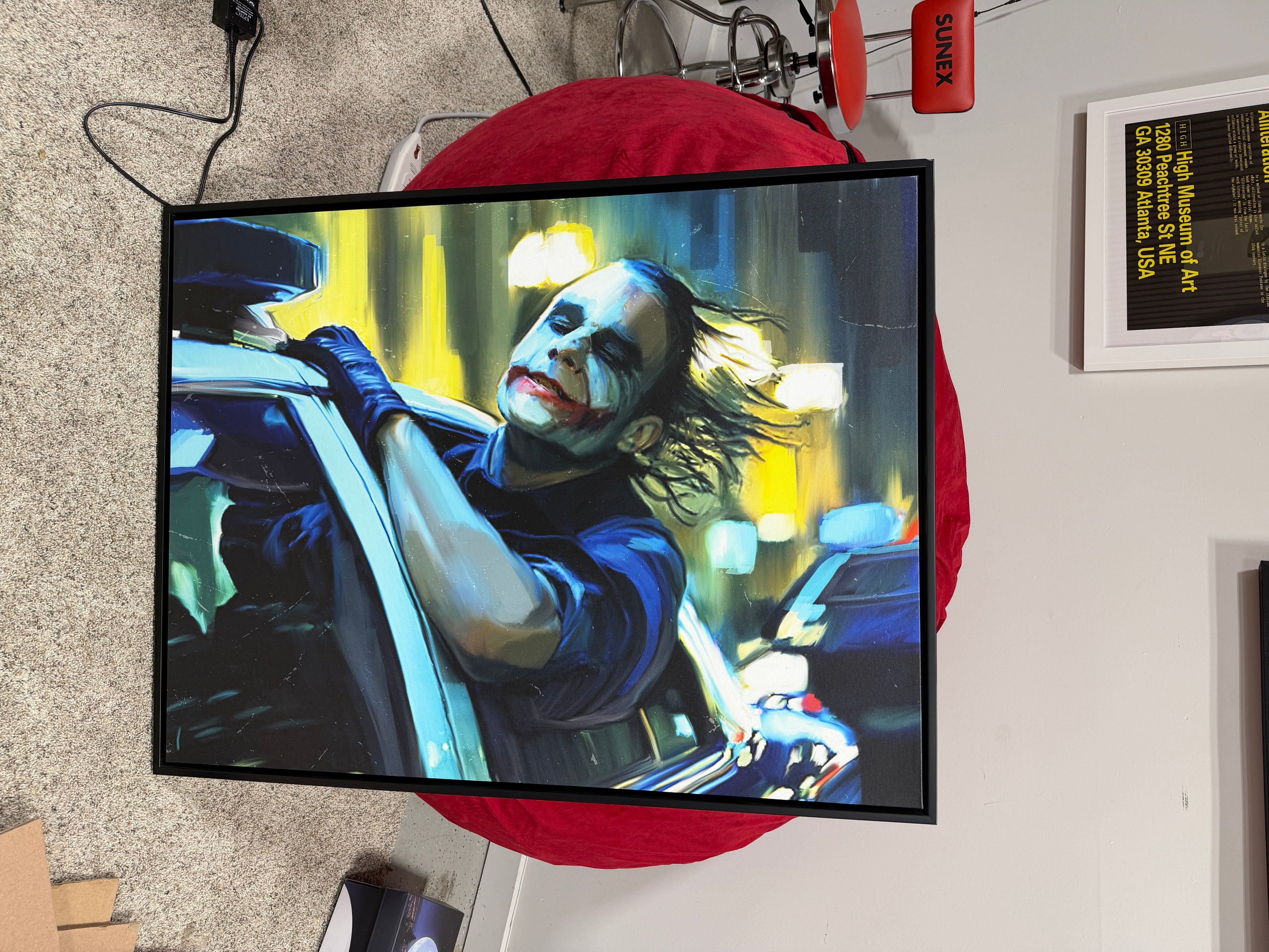 Joker Artword Framed