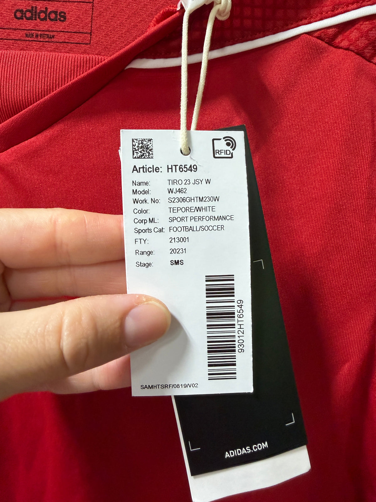 Adidas Tiro 23 League Jersey women's sz S