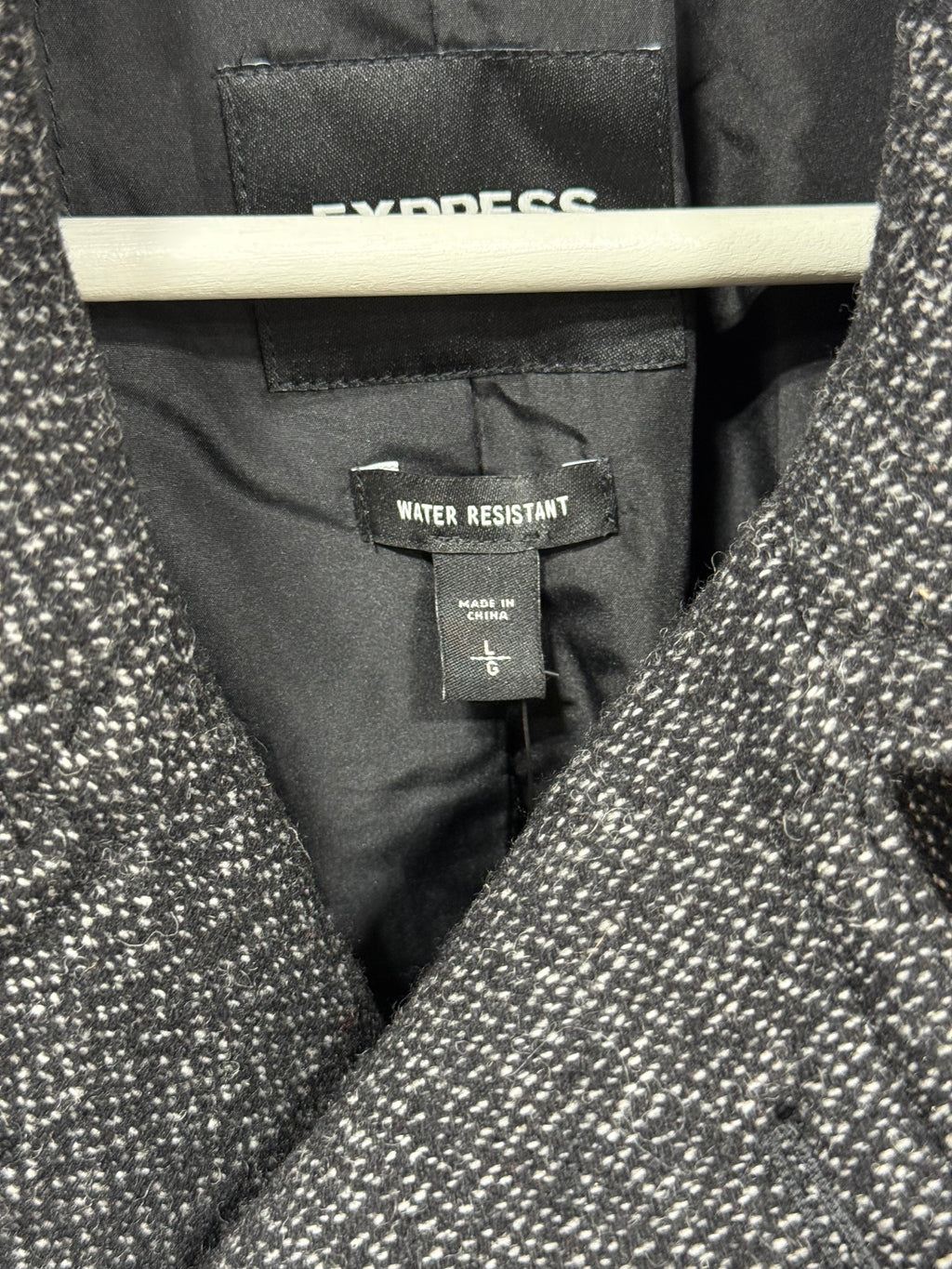 Express Overcoat Sz L