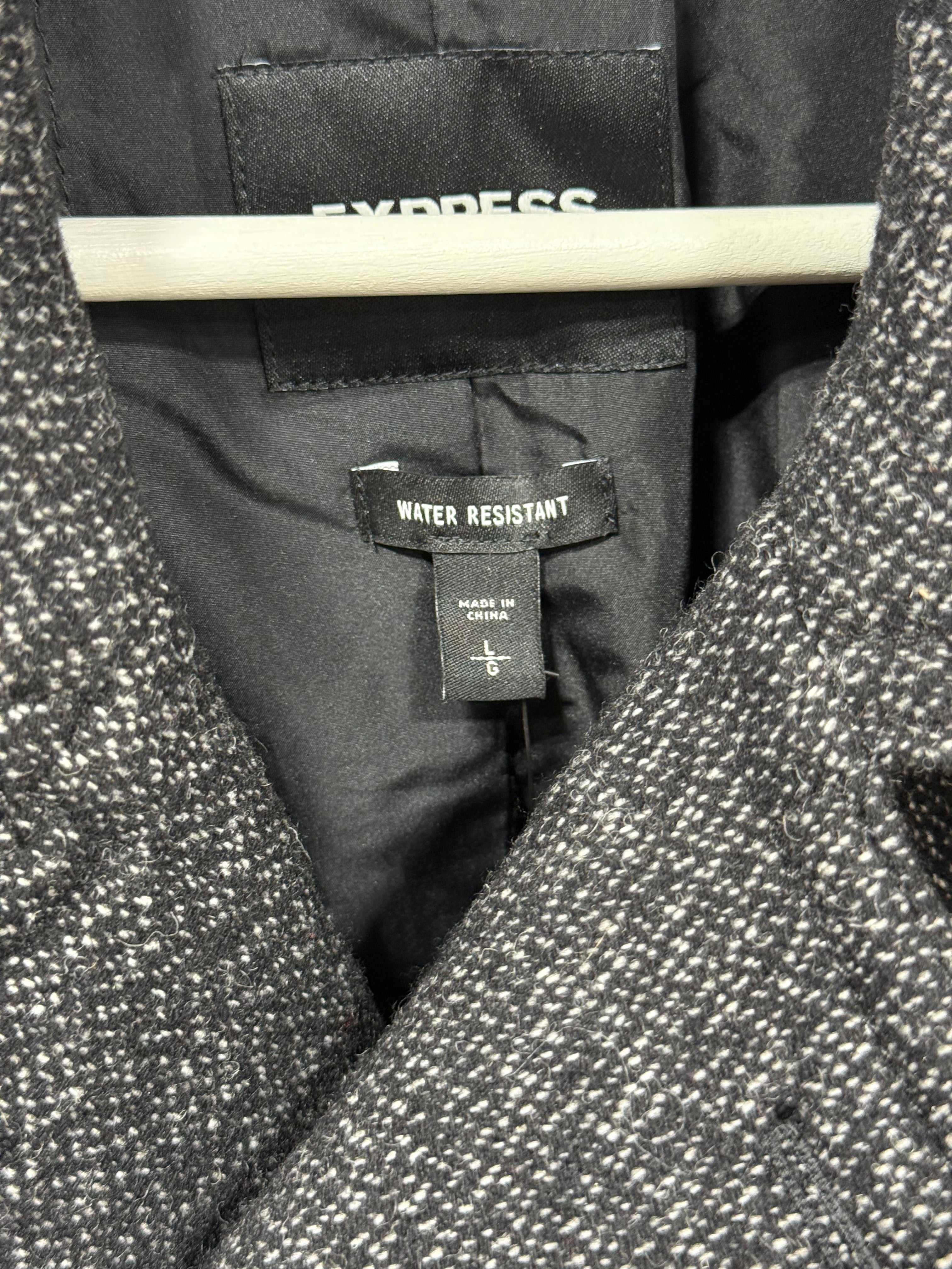 Express Overcoat Sz L