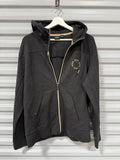 Hugo Boss Zip Up Hoodie Black Sz L