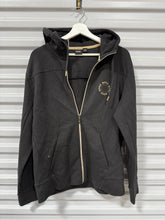 Load image into Gallery viewer, Hugo Boss Zip Up Hoodie Black Sz L
