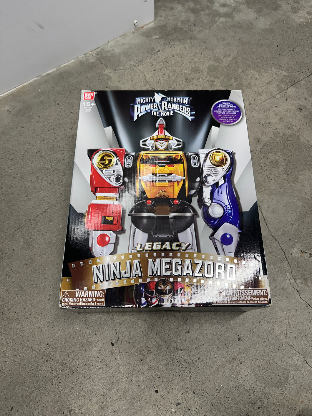 Bandai Power Rangers Deluxe Ninja Megazord Figure Item #2491