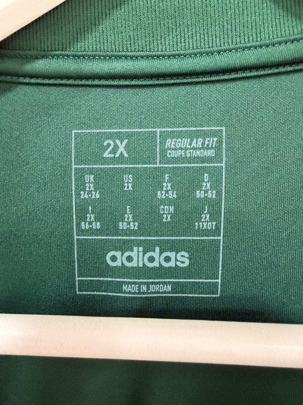 Adidas Squadra 25 Jersey Women's Size 2XL Dark Green