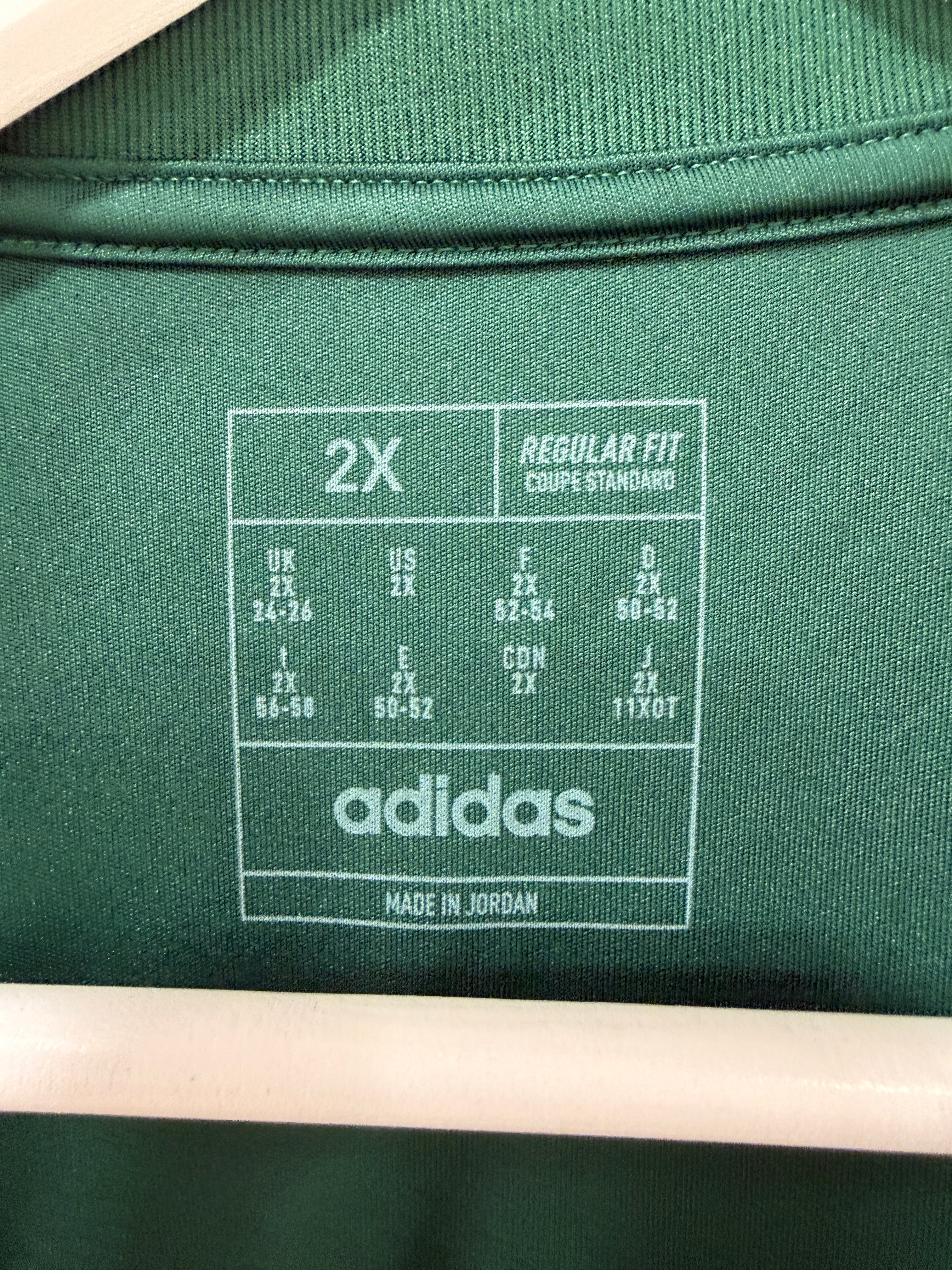 Adidas Squadra 25 Jersey Women's Size 2XL Dark Green