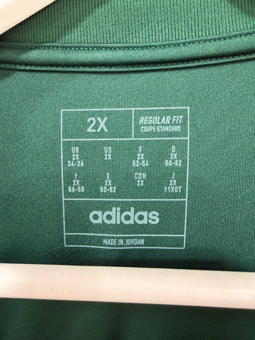 Adidas Squadra 25 Jersey Women's Size 2XL Dark Green