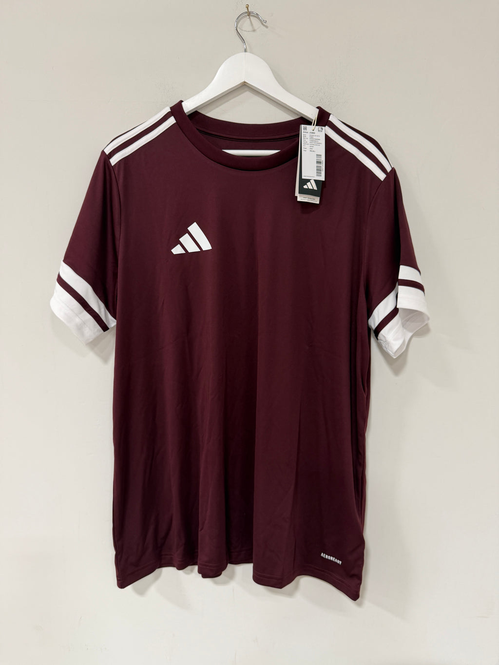 Adidas Squadra 25 Womens Jersey Size 2XL Maroon