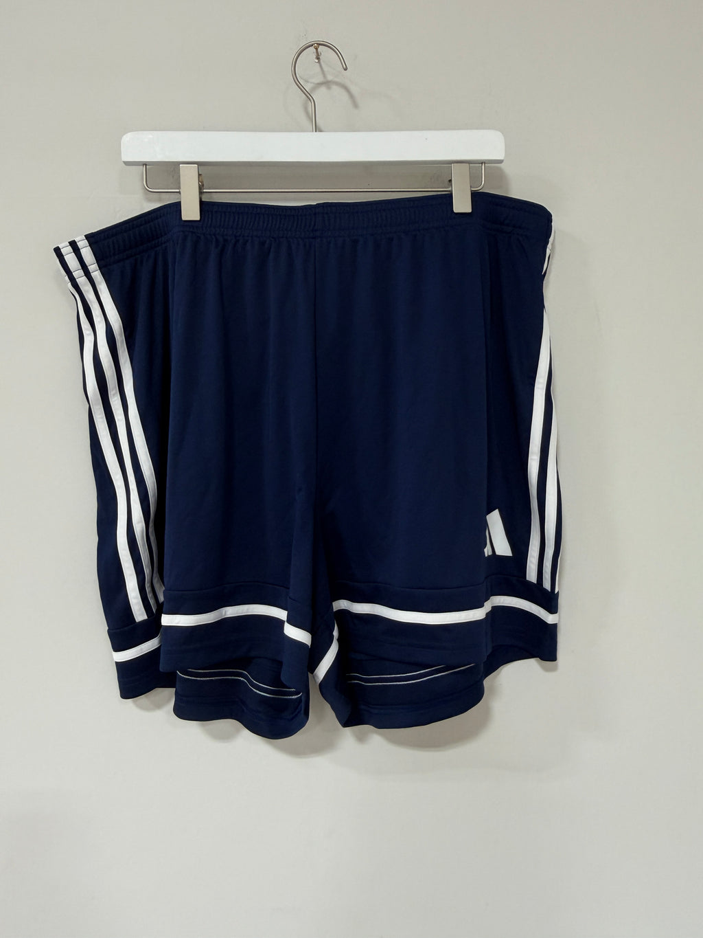 Adidas Squadra Shorts Womens Size 2XL Navy Blue