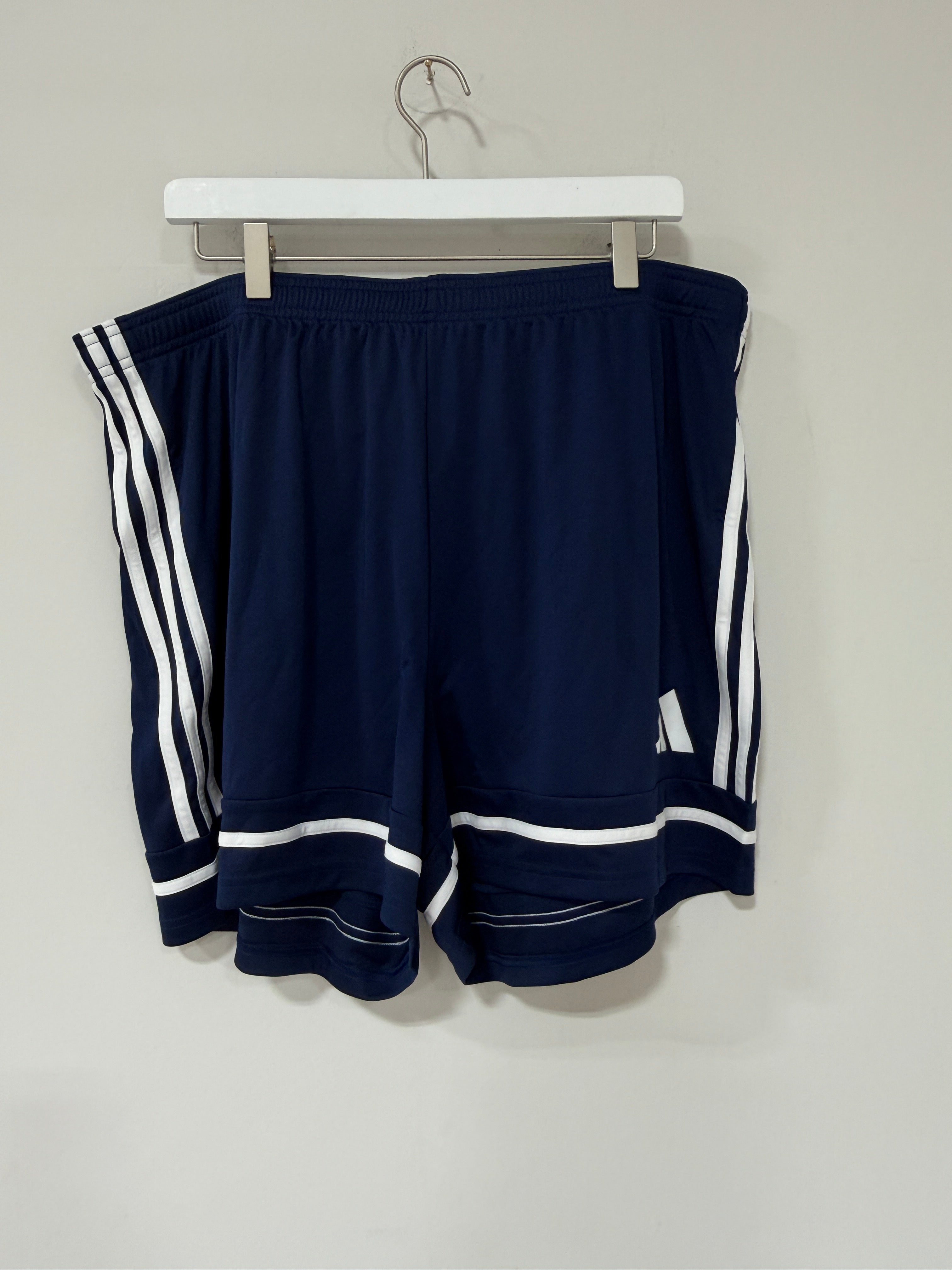Adidas Squadra Shorts Womens Size 2XL Navy Blue