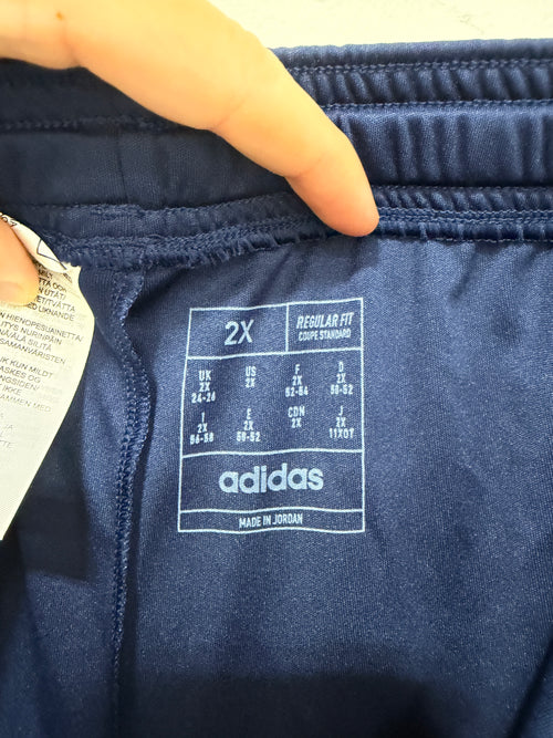 Adidas Squadra Shorts Womens Size 2XL Navy Blue