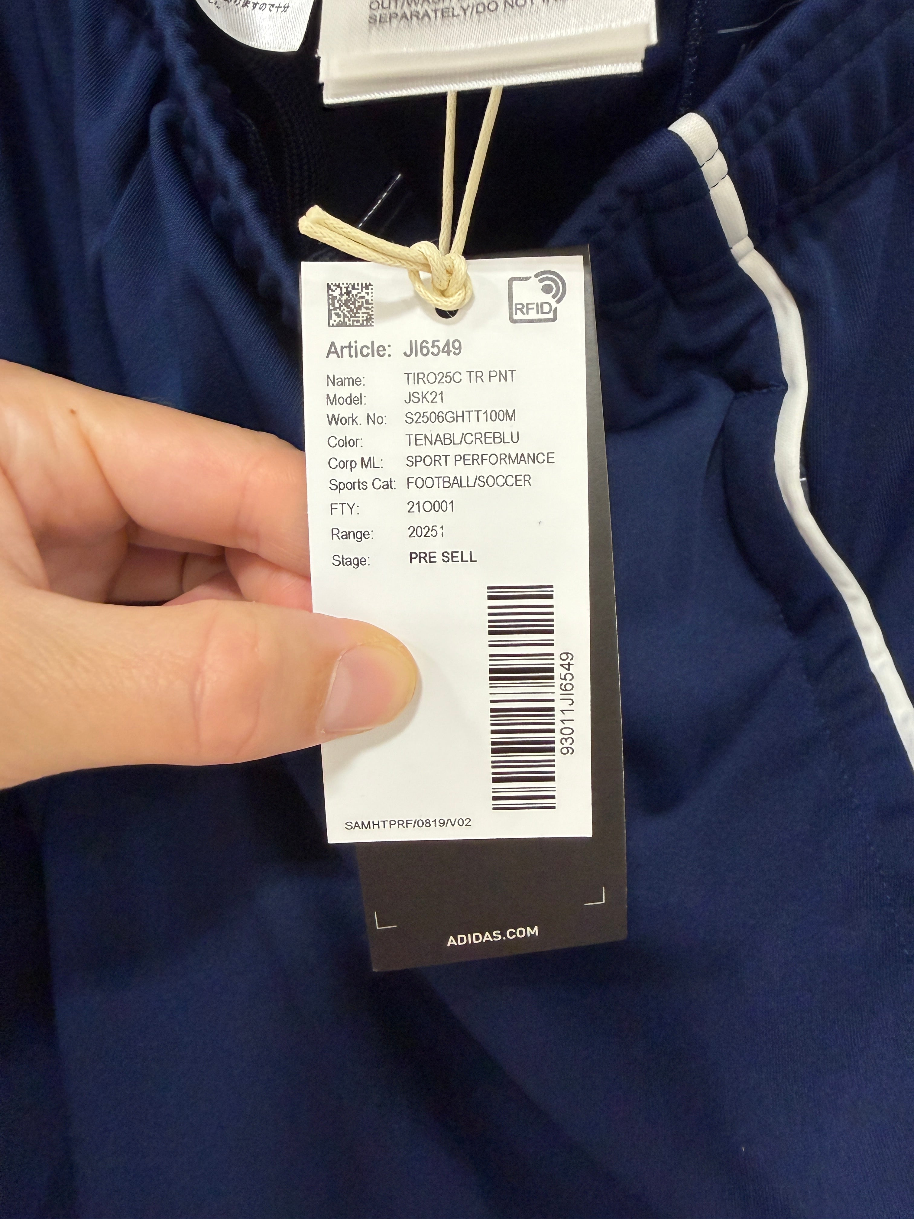 Adidas Tiro 25 Pants Size Mens Medium