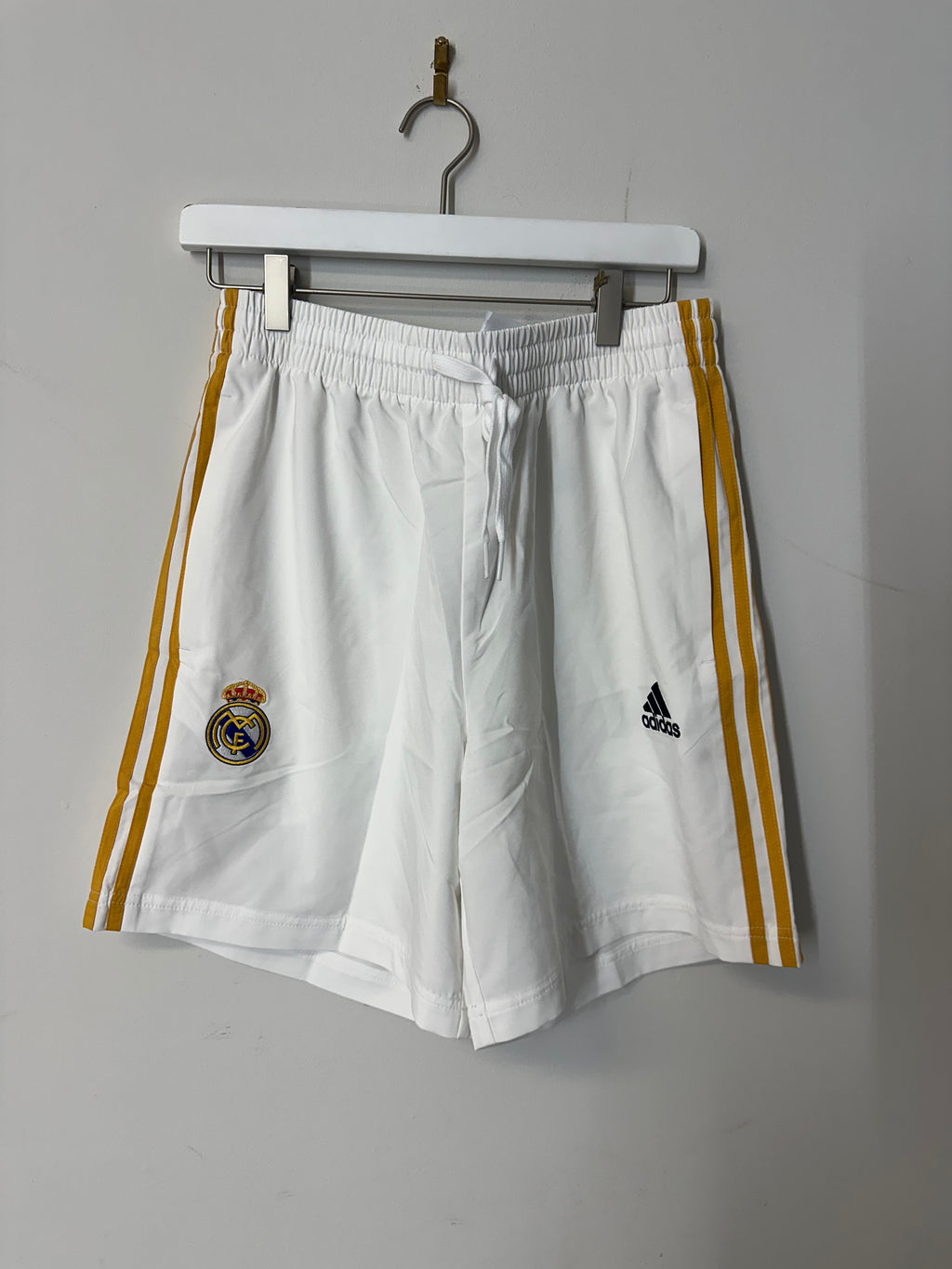 Adidas Real Madrid home soccer shorts sz M