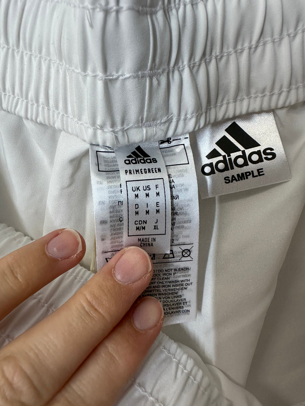 Adidas Real Madrid home soccer shorts sz M