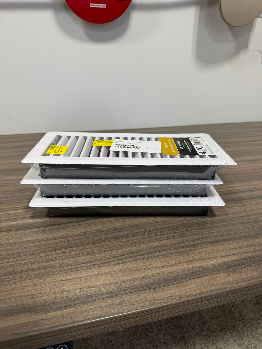 NEW Imperial Floor Register 4x10 Louvered Steel Vent Cover