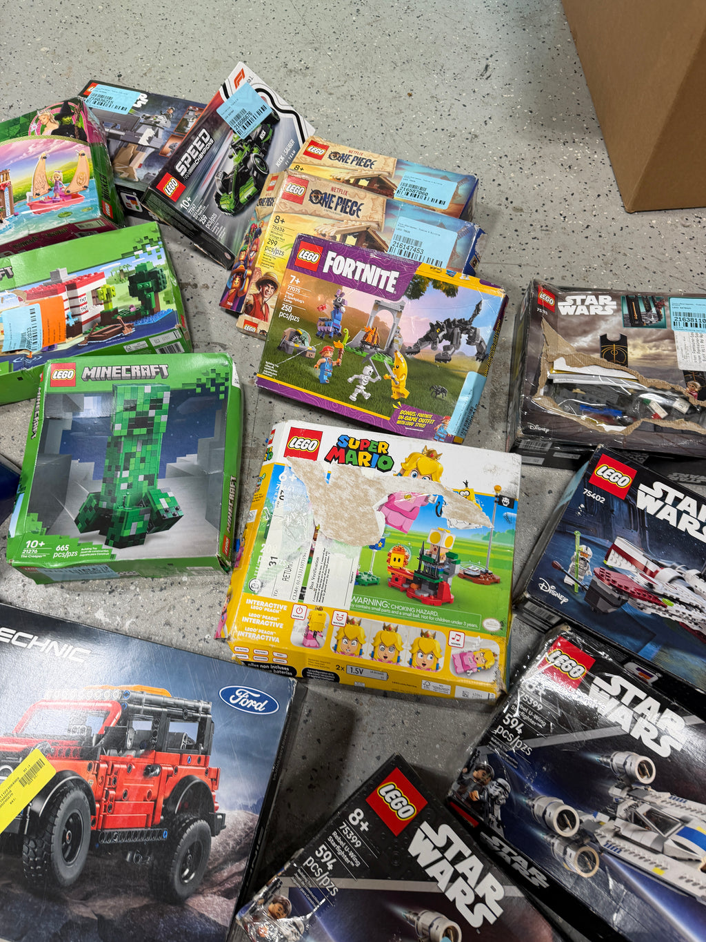 LEGO Open Box Bundlke (All In Photos)