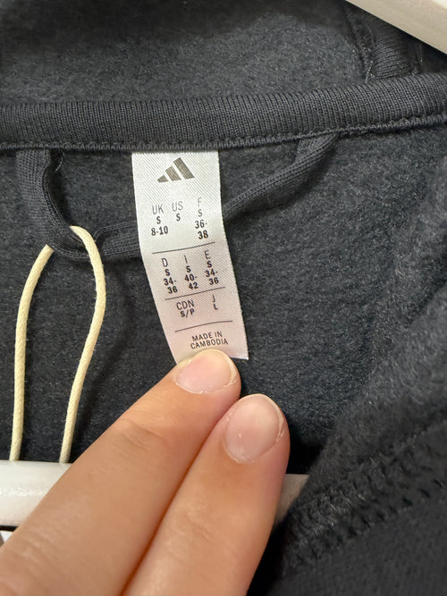 Adidas Entrada 26 Full-Zip Hoodie Women's – Black/White
