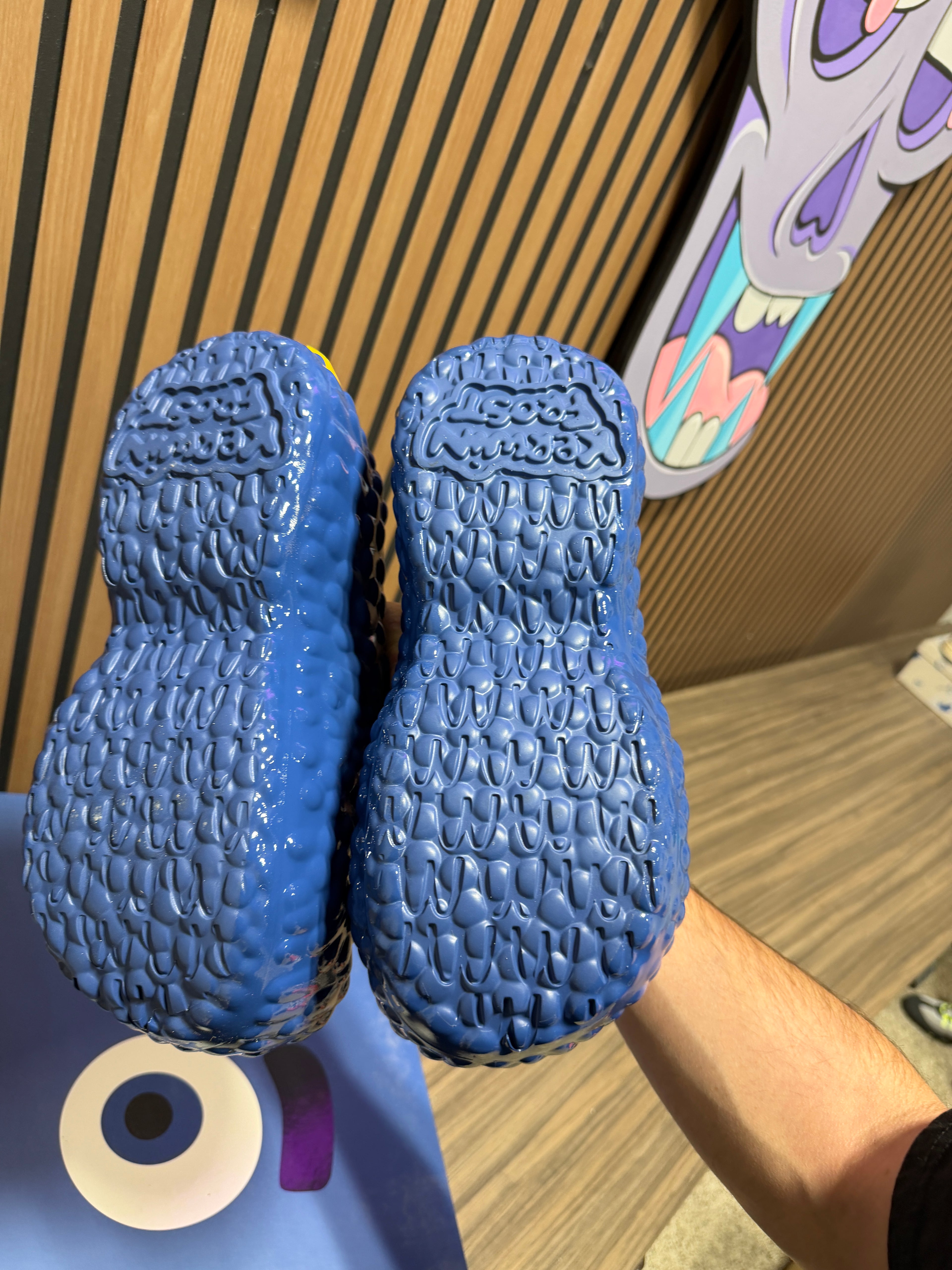 Kerwin Frost x McDonald's Fry Guy ClogCobalt Blue Sz 9
