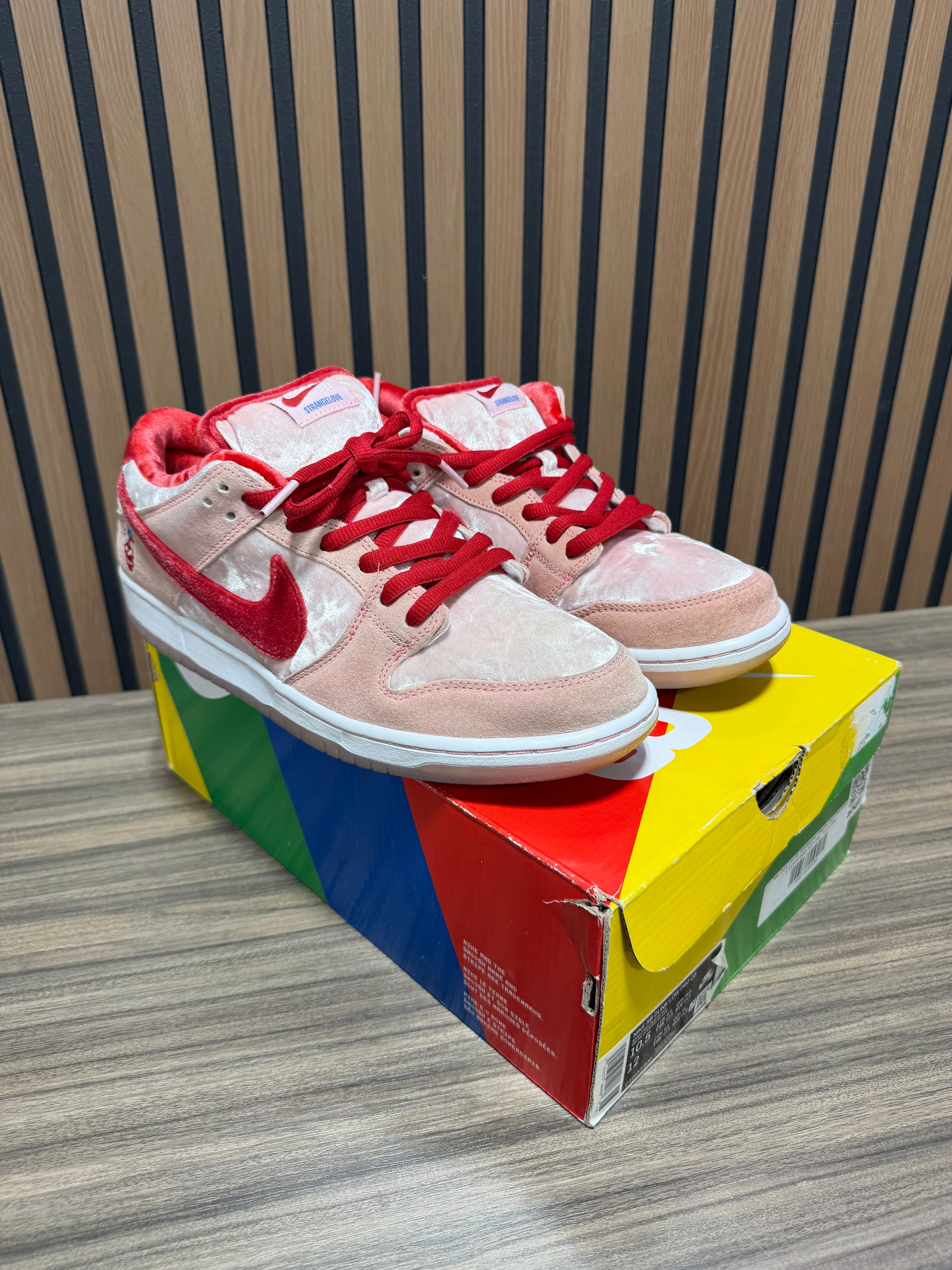 StrangeLove x Nike Dunk Low SB 'Valentine's Day' Sz 10.5