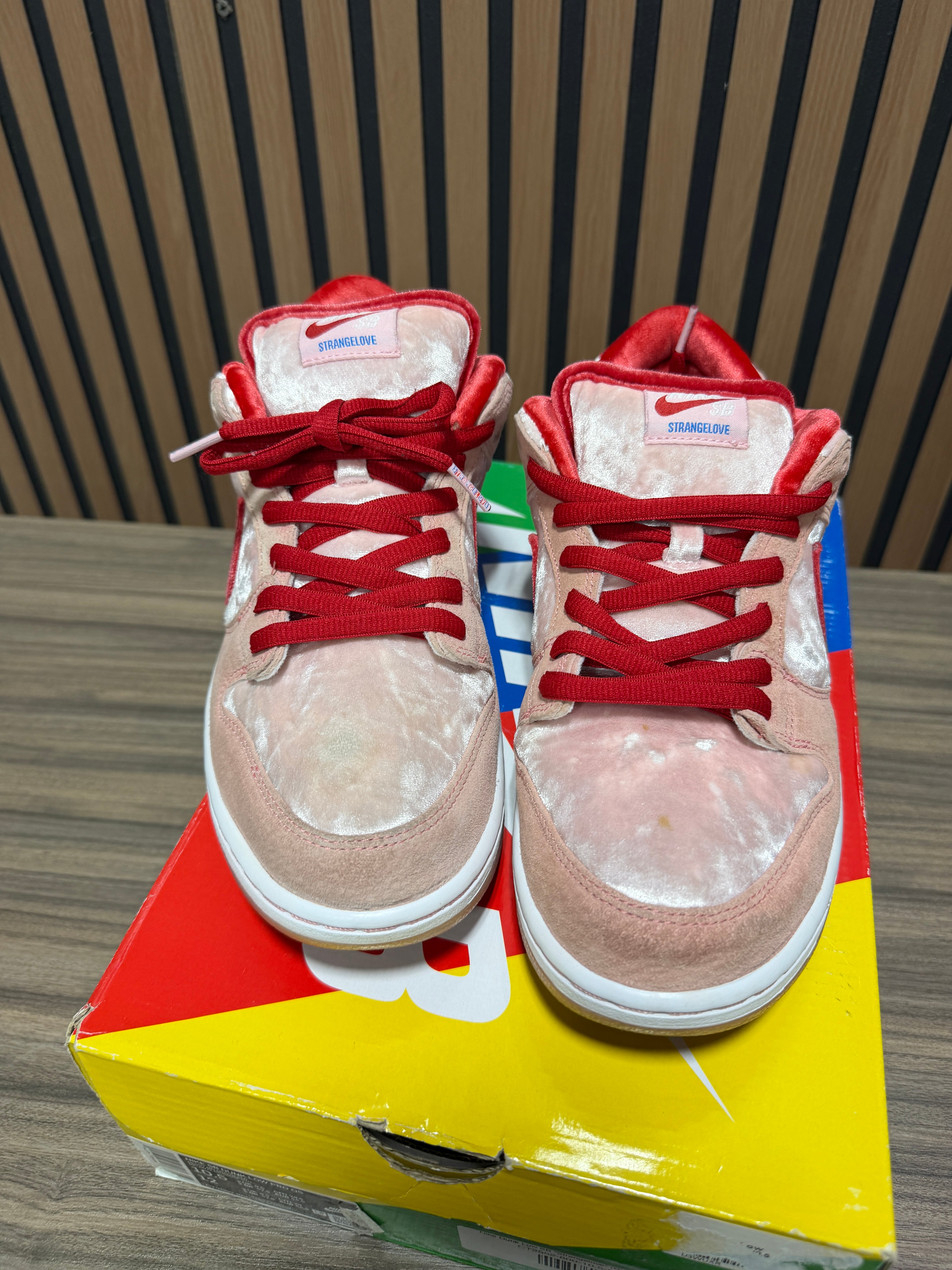 StrangeLove x Nike Dunk Low SB 'Valentine's Day' Sz 10.5