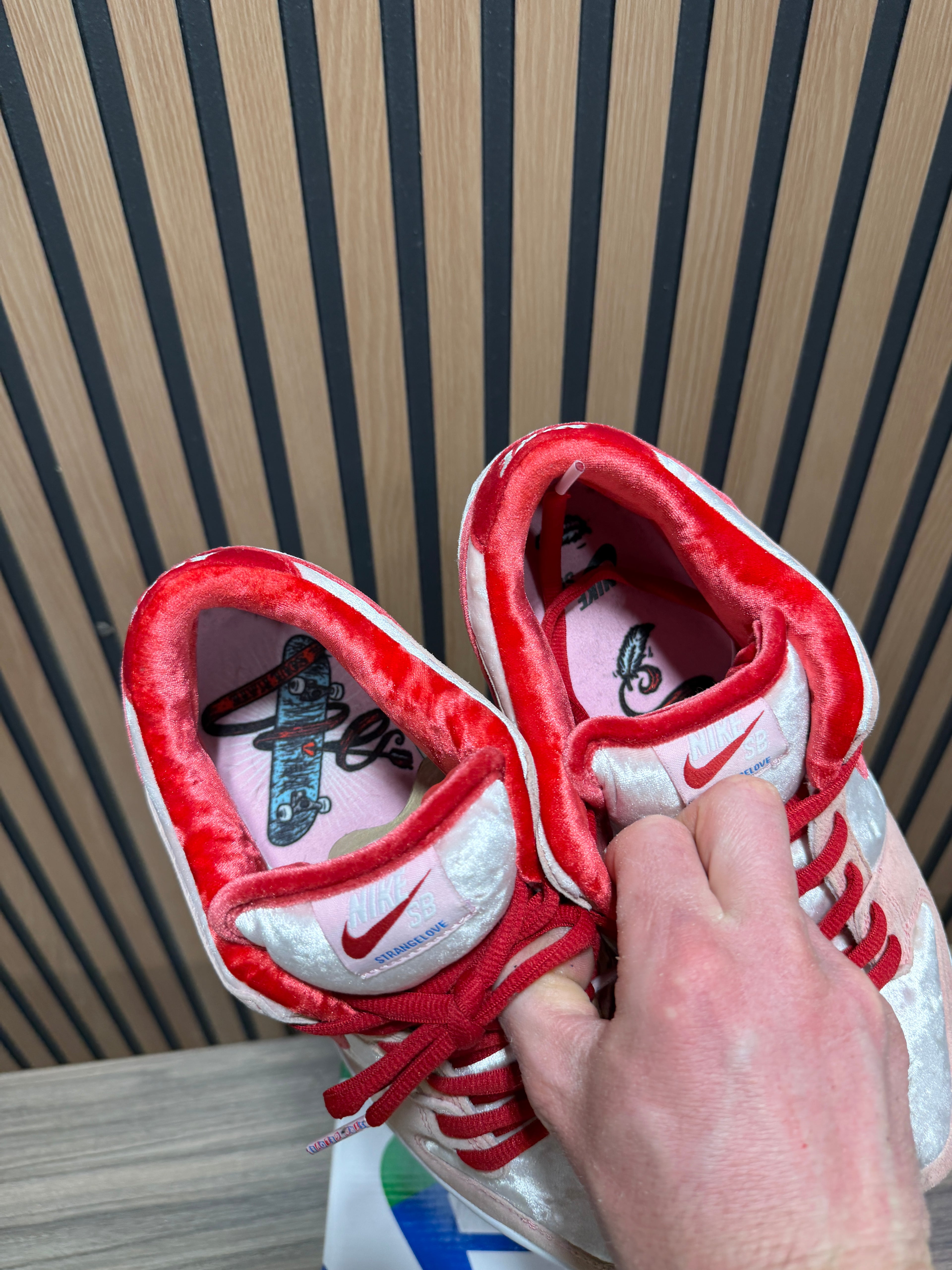 StrangeLove x Nike Dunk Low SB 'Valentine's Day' Sz 10.5
