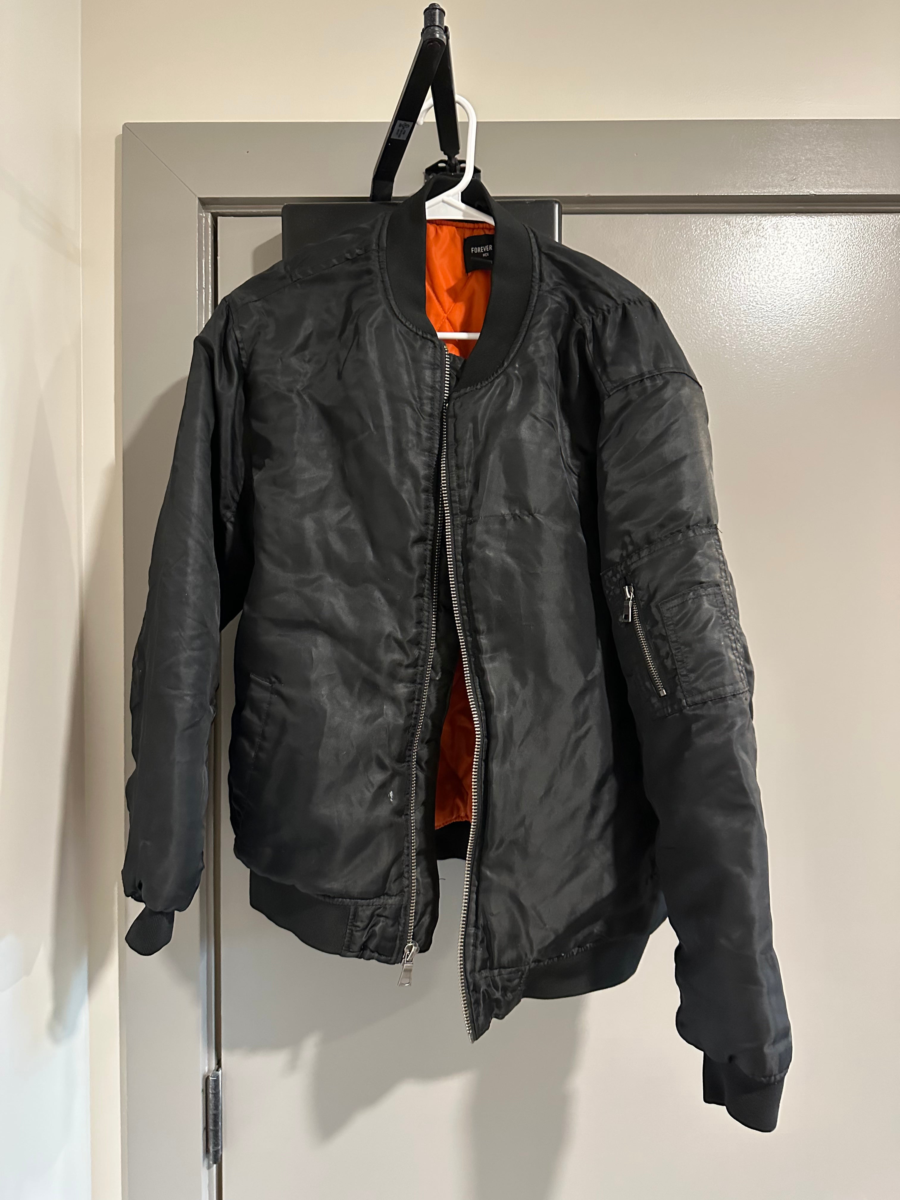 Forever 21 Bomber Jacket Sz M