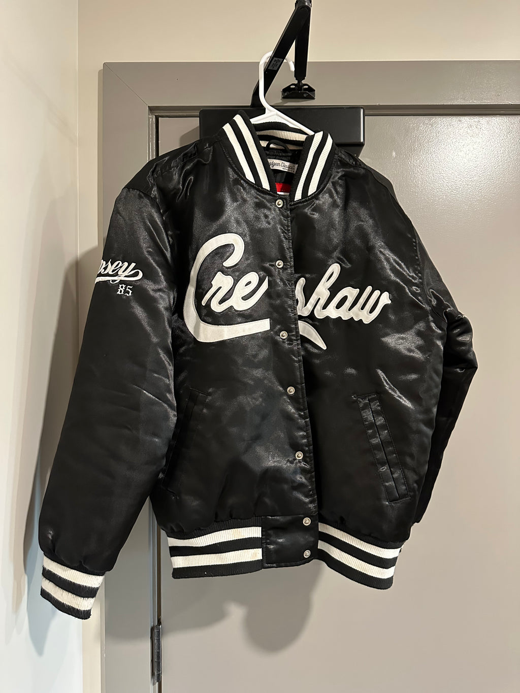 Headgear Classic Black Crenshaw Victory Lap Jacket Sz M