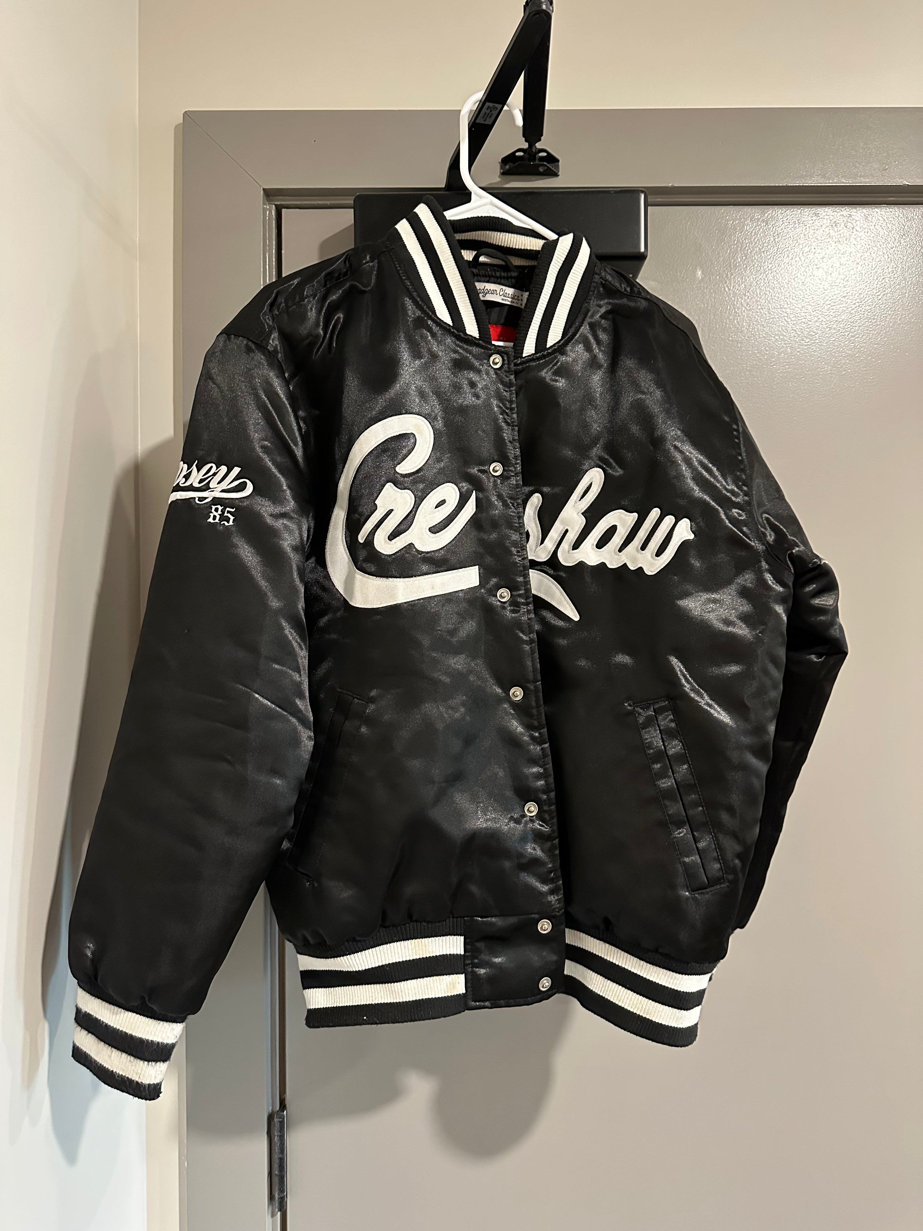 Headgear Classic Black Crenshaw Victory Lap Jacket Sz M