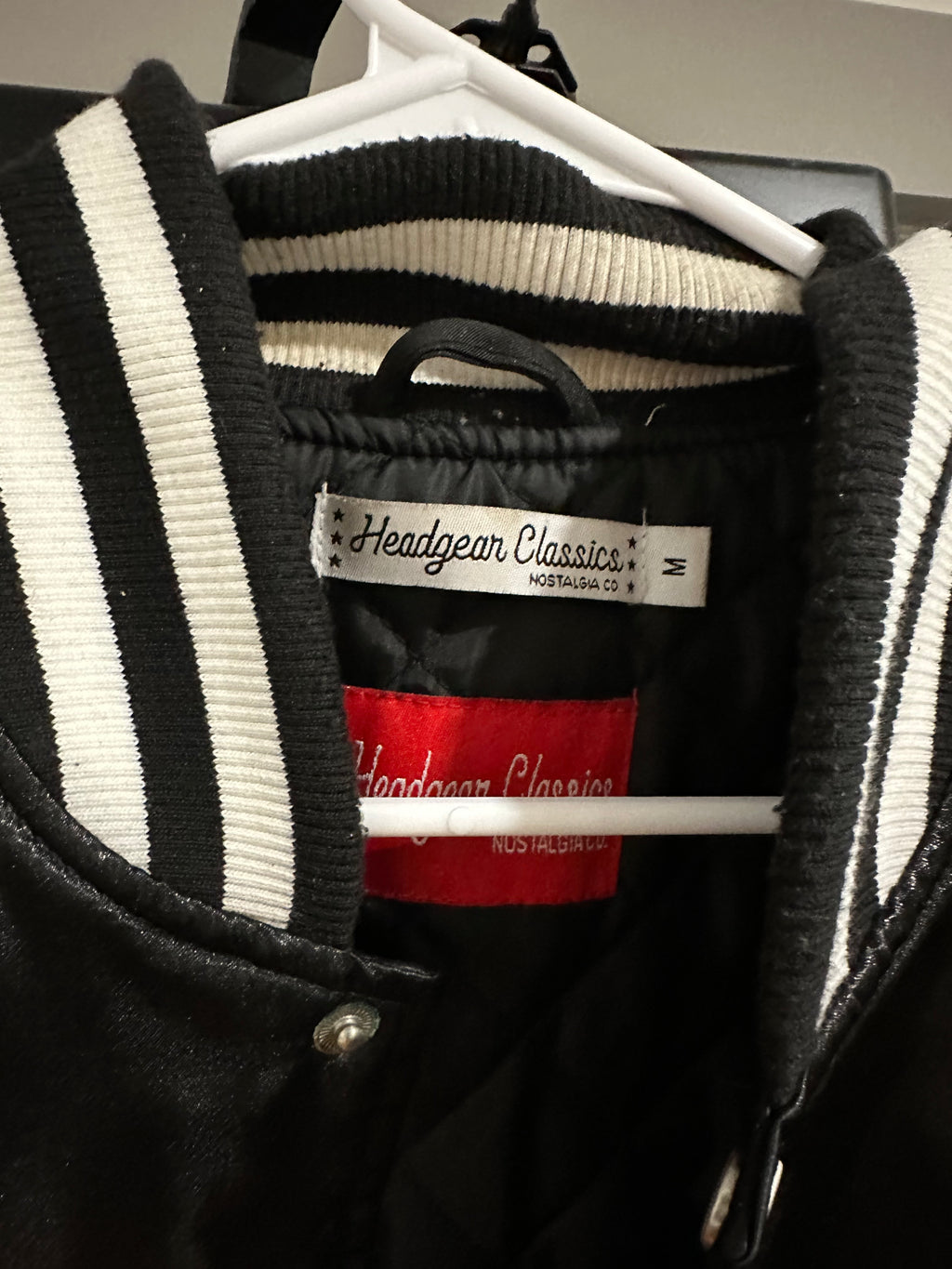 Headgear Classic Black Crenshaw Victory Lap Jacket Sz M
