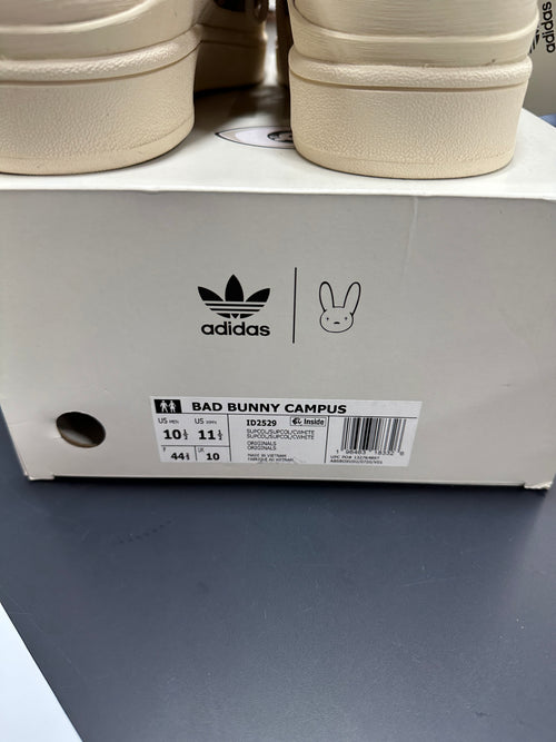 adidas Campus Light Bad Bunny Chalky Brown Sz 10.5