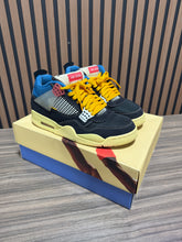 Load image into Gallery viewer, Union LA x Air Jordan 4 Retro 'Off Noir' Sz 8.5
